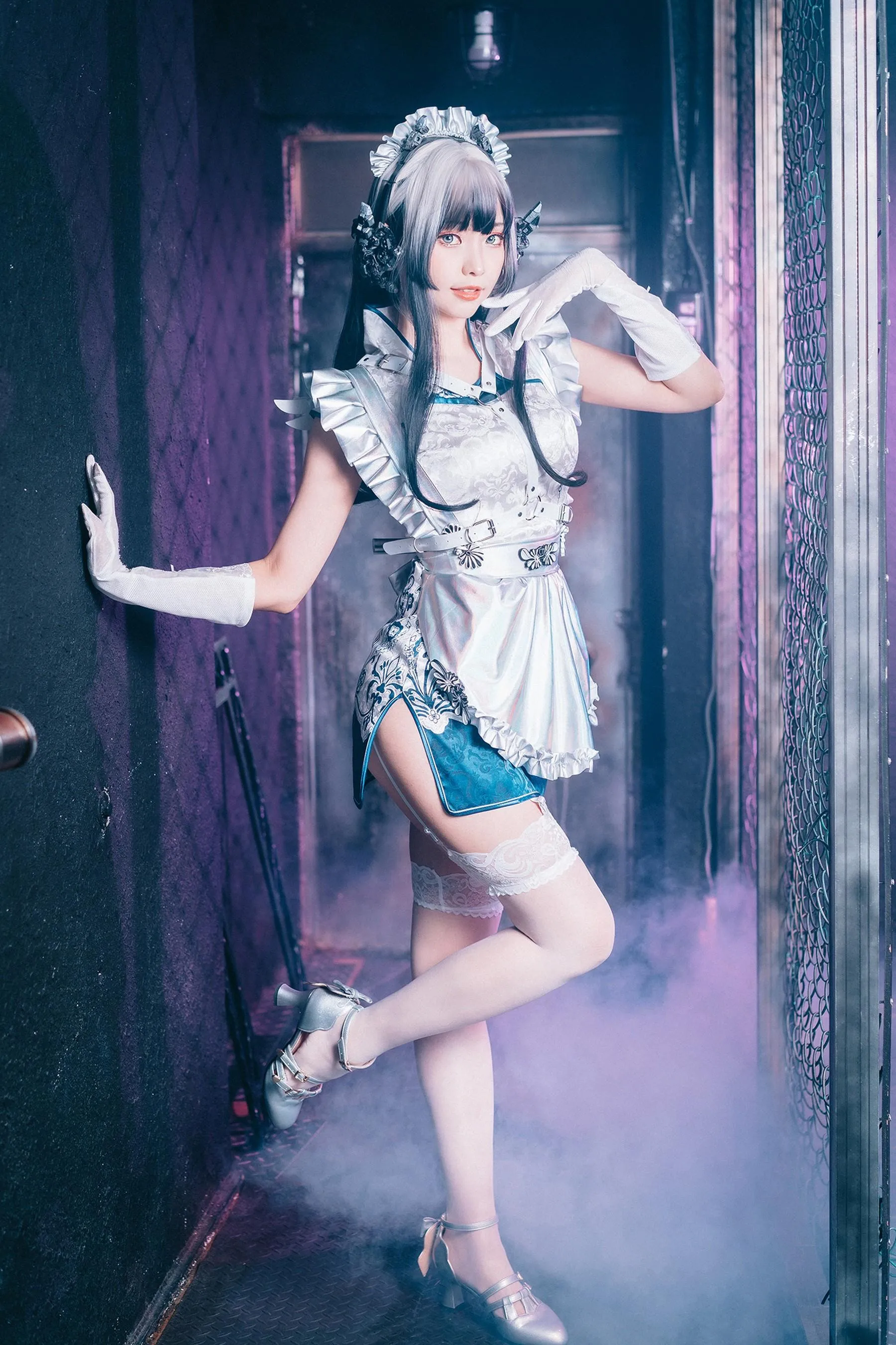 ElyEE子 – NO.118 賽博女僕 Violane青輝石 [29P]插图5